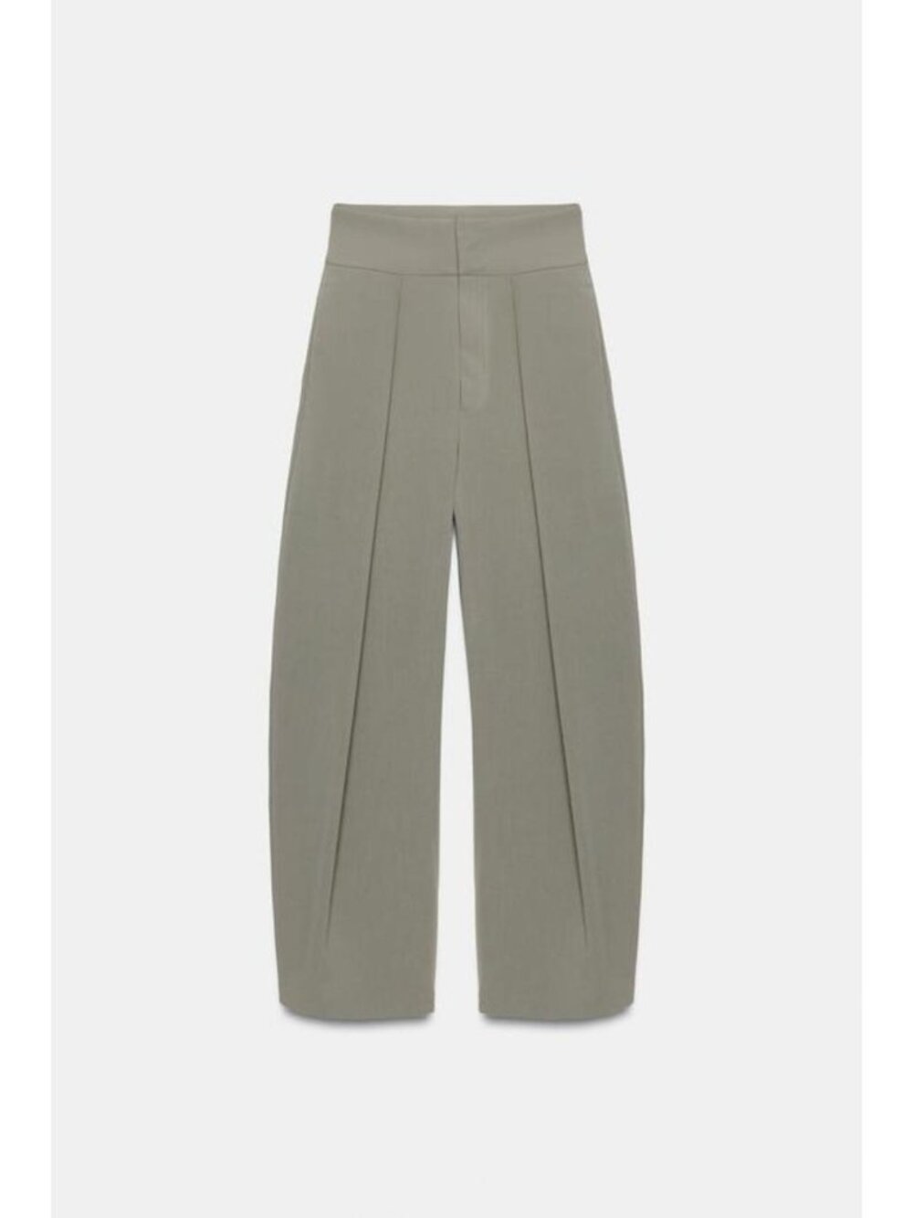 ZARA PLEATED BALLOON PANTS - Picture 4 of 6